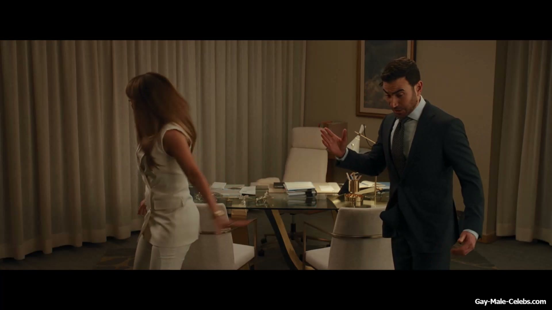 Brett Goldstein Shirtless And Erect Cock Scenes in Office Romance