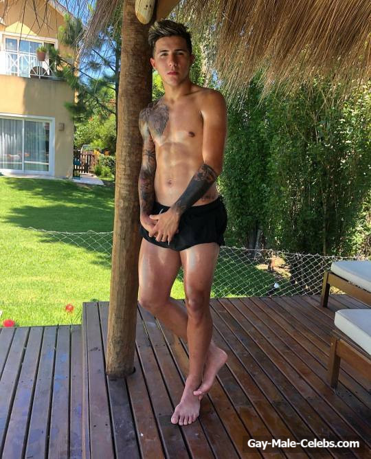 Enzo Fernandez Cock Bulge And Shaved Pubis Pics