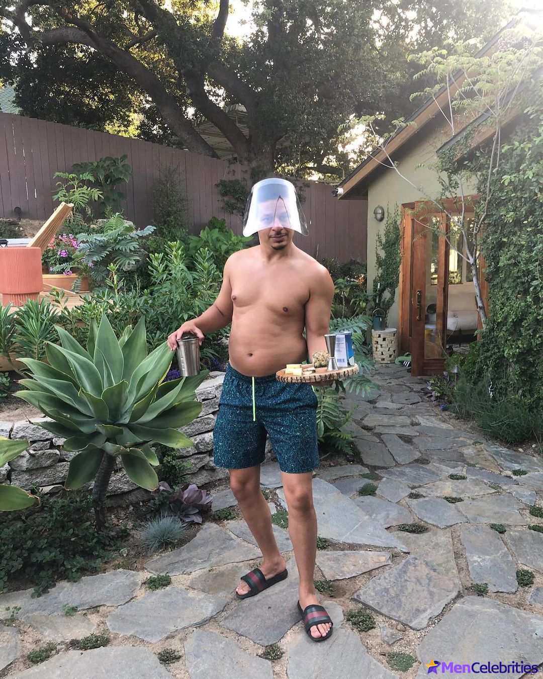 Eric Andr uncensored nude and underwear shots