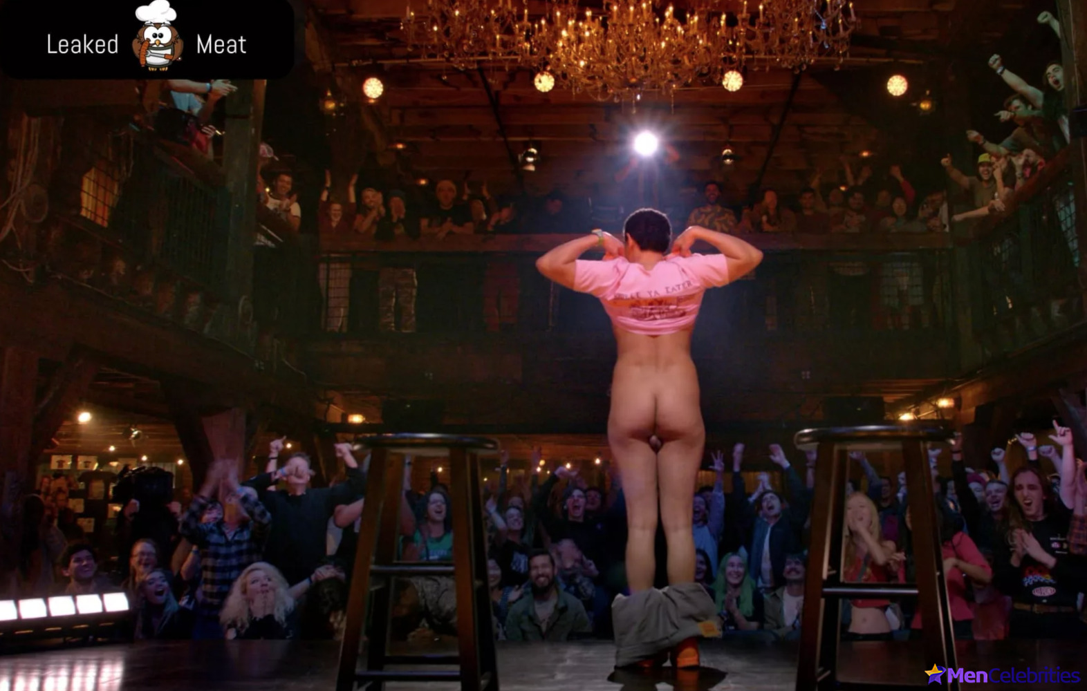 Eric Andr uncensored nude and underwear shots