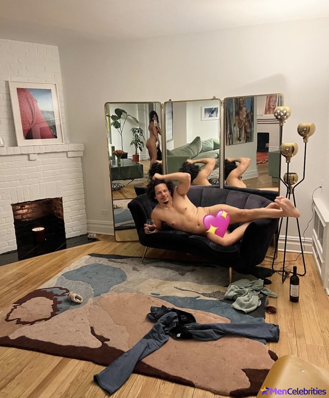 Eric Andr uncensored nude and underwear shots