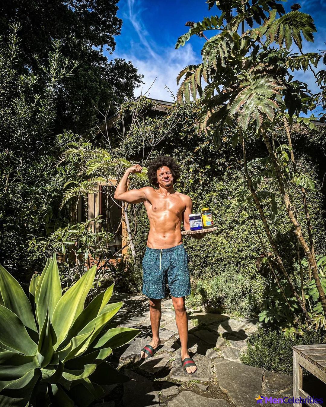 Eric Andr uncensored nude and underwear shots