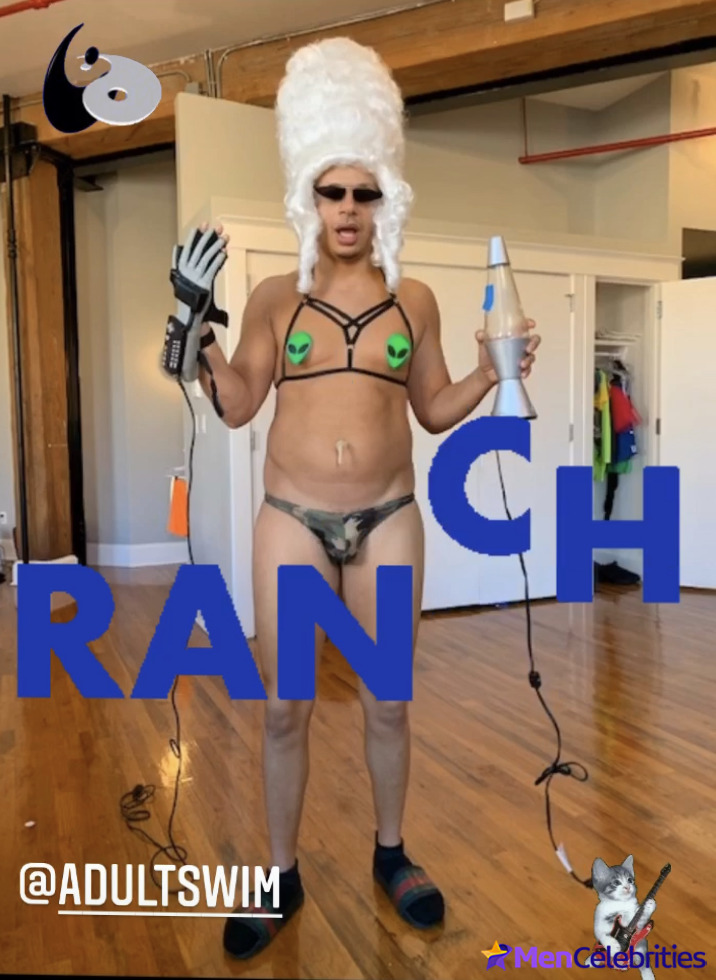 Eric Andr uncensored nude and underwear shots