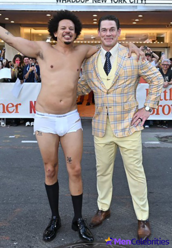 Eric Andr uncensored nude and underwear shots