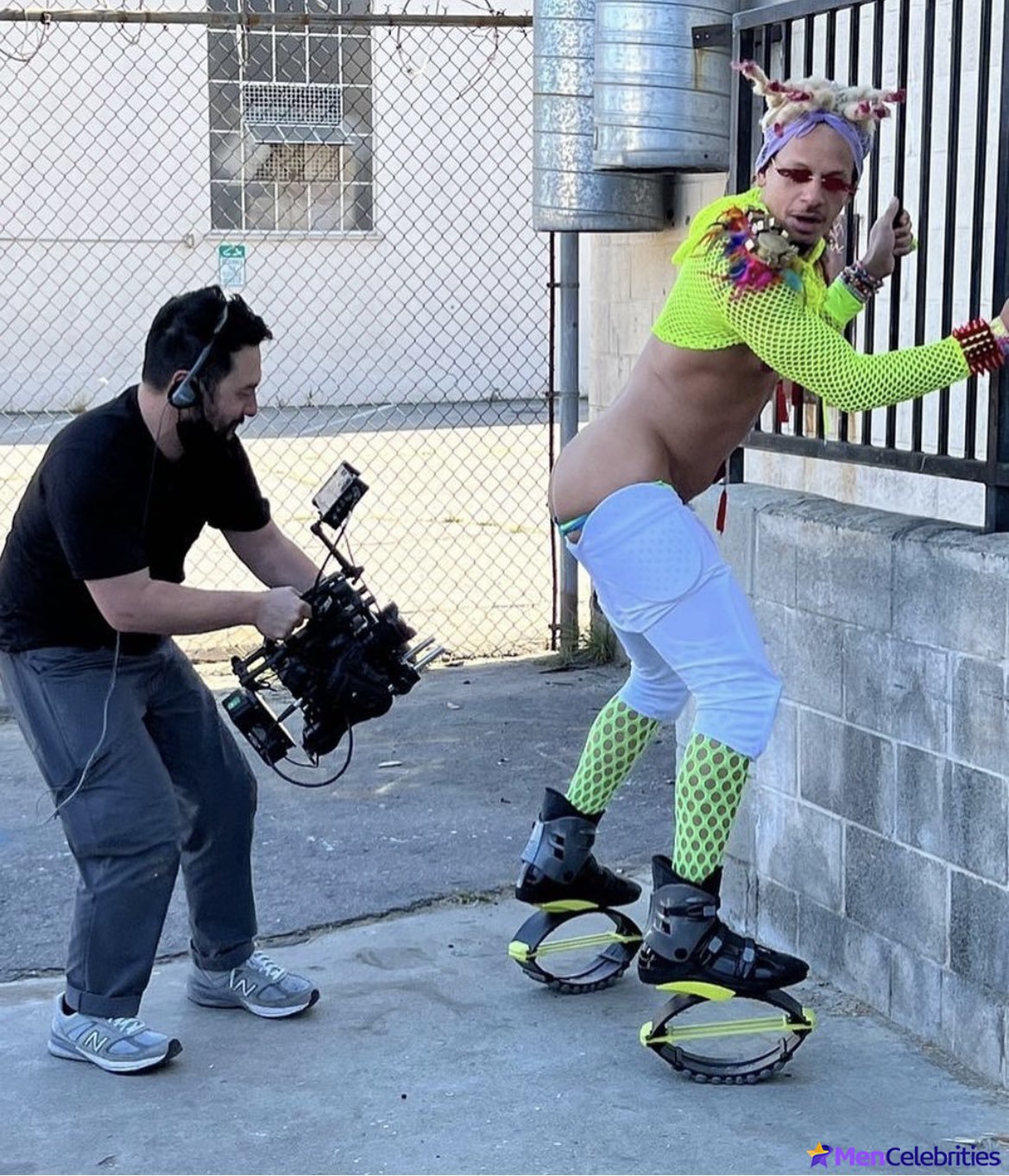 Eric Andr uncensored nude and underwear shots
