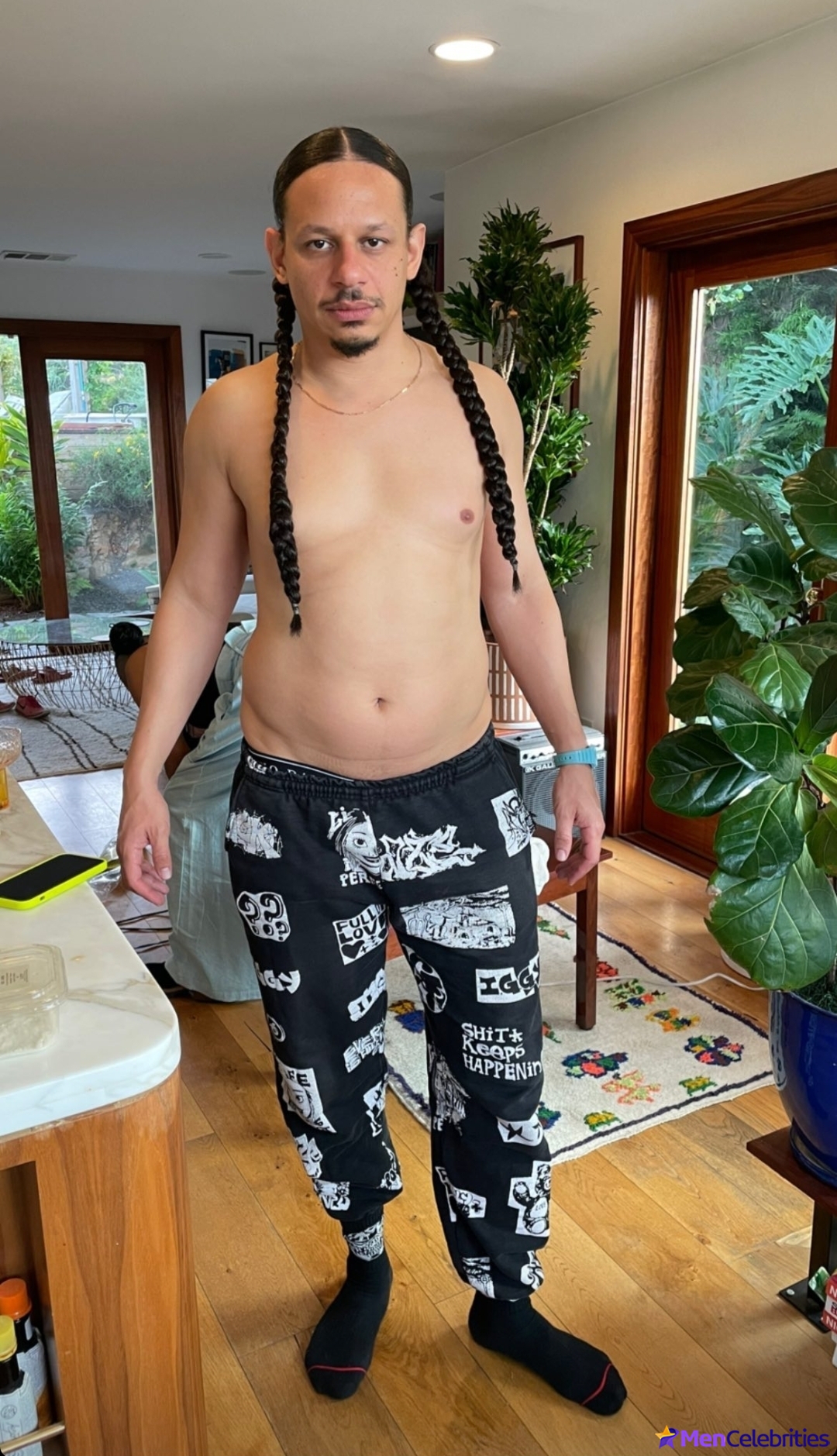 Eric Andr uncensored nude and underwear shots