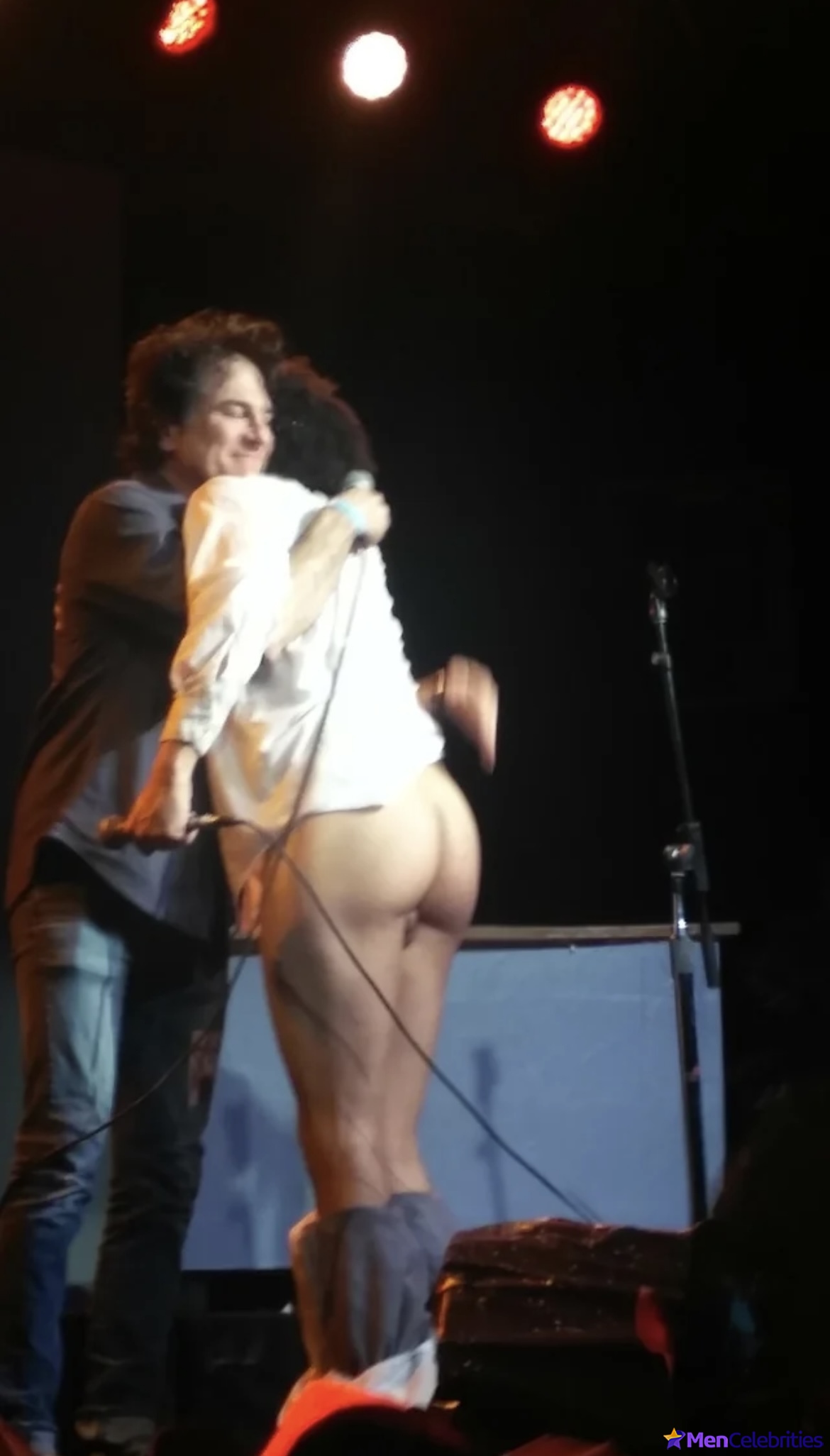 Eric Andr uncensored nude and underwear shots