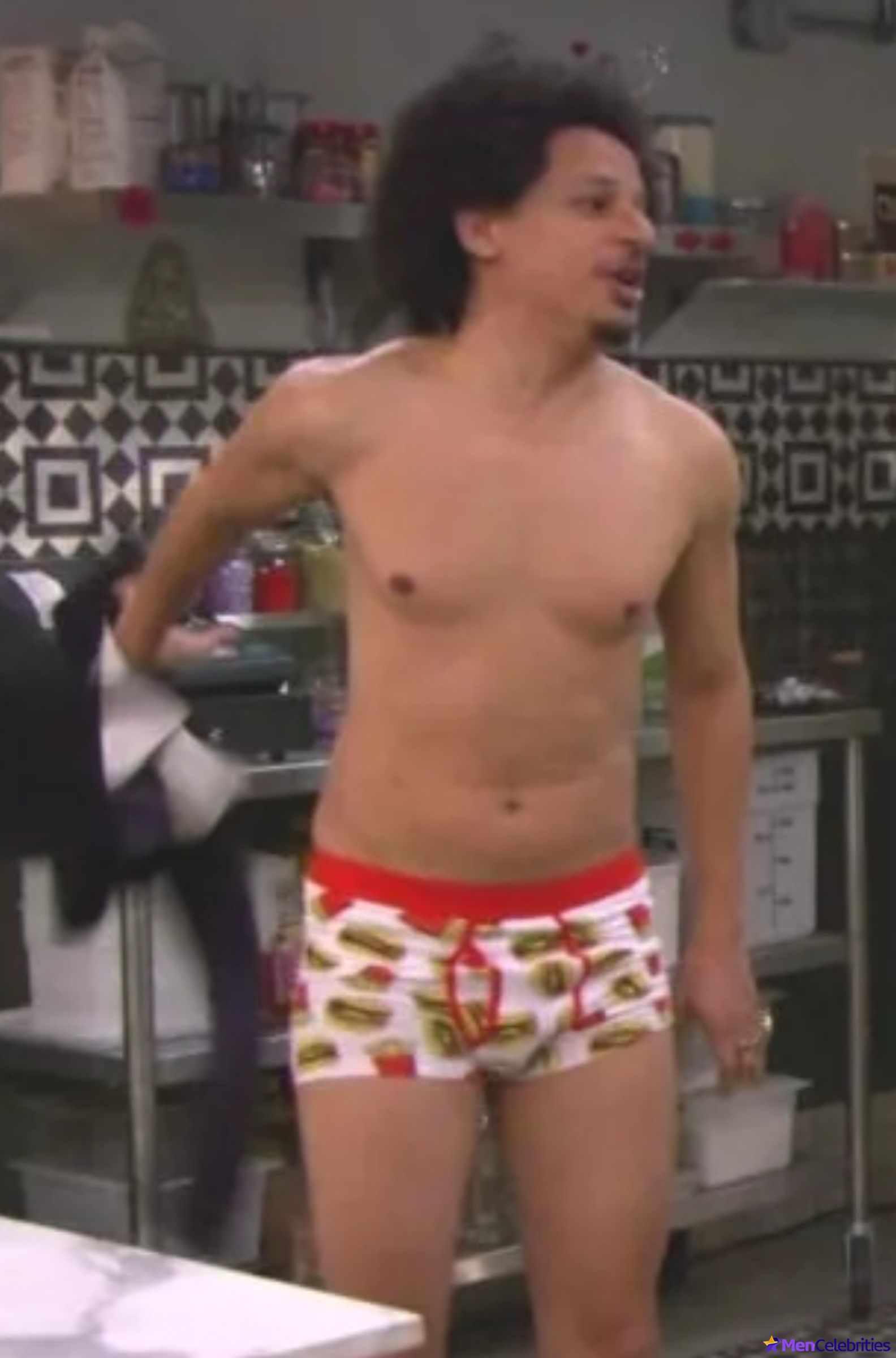 Eric Andr uncensored nude and underwear shots
