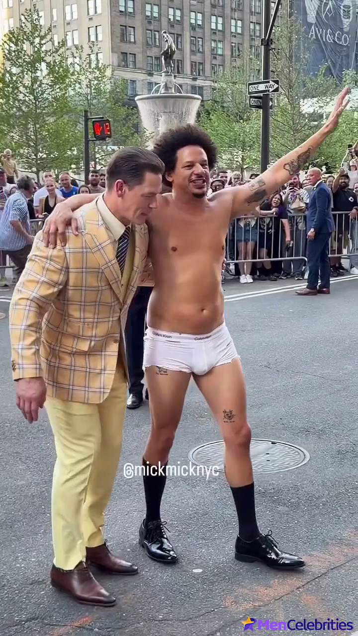 Eric Andr uncensored nude and underwear shots