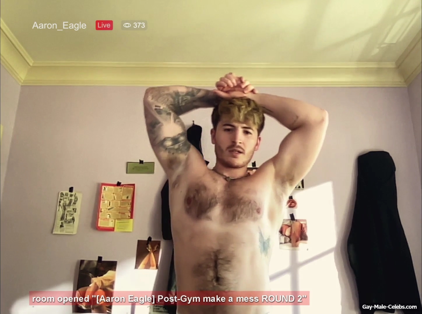 Kieron Moore Nude And Dick Bulge Scenes in Blue Film