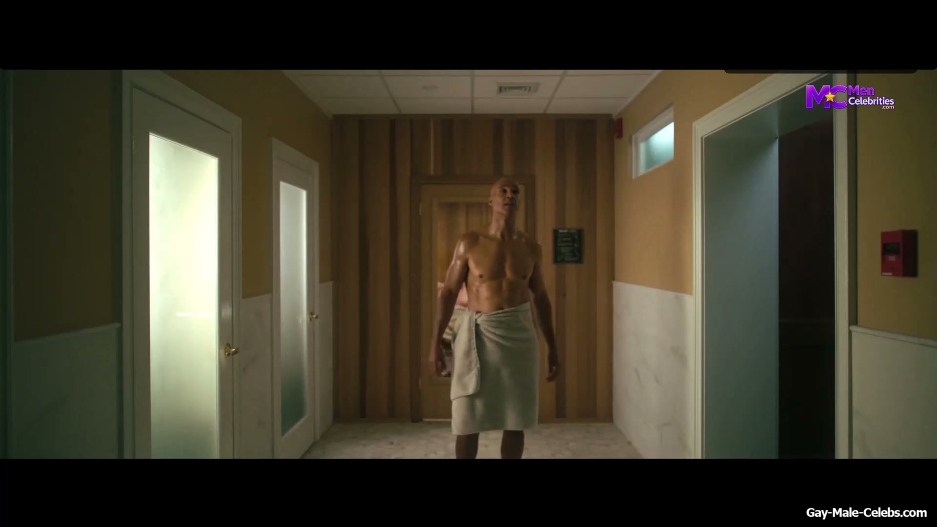 Mark Tallman shirtless