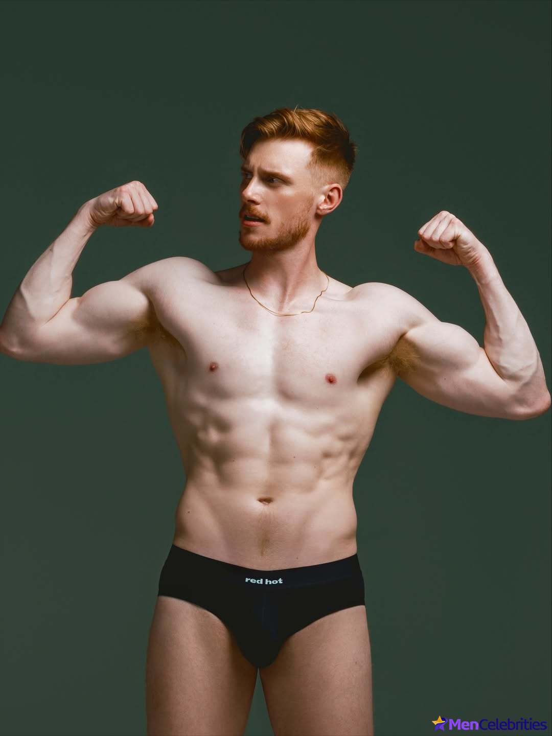 Max Parker naked and cock bulge in underwear pics