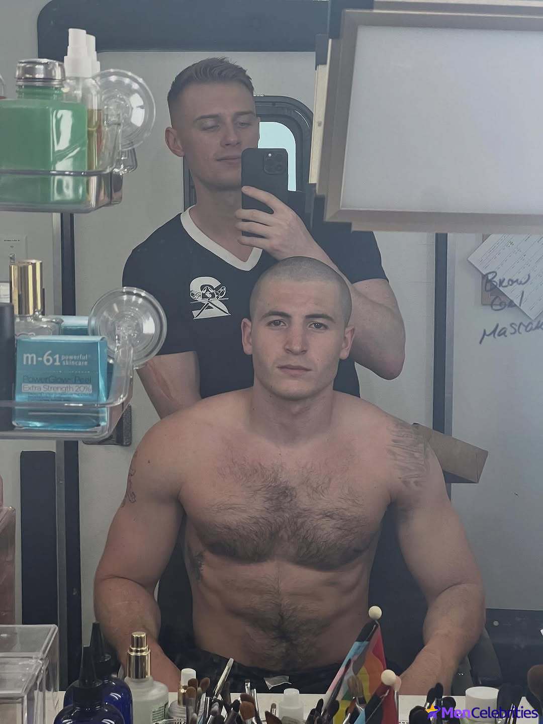 Max Parker naked and cock bulge in underwear pics