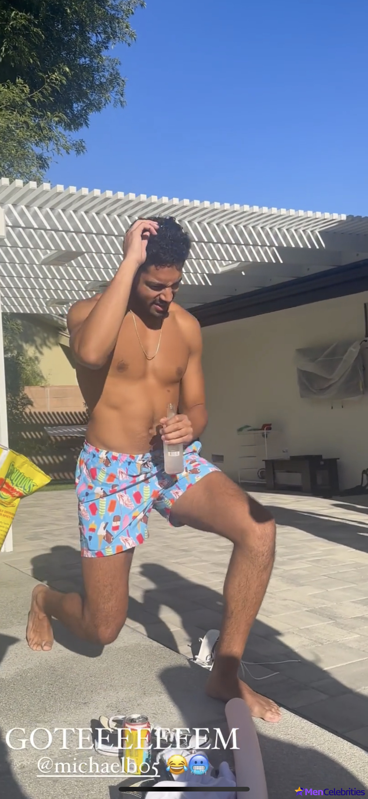 Michael Evans Behling shirtless and underwear pics