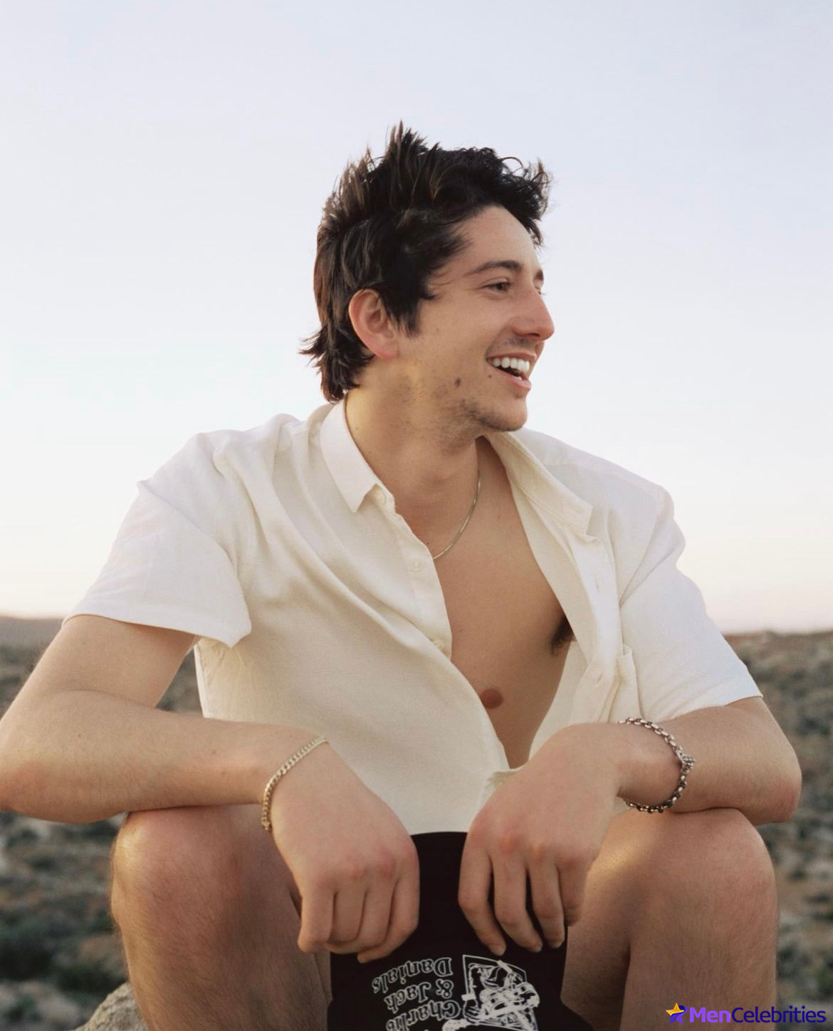 Milo Manheim shirtless and penis bulge pics