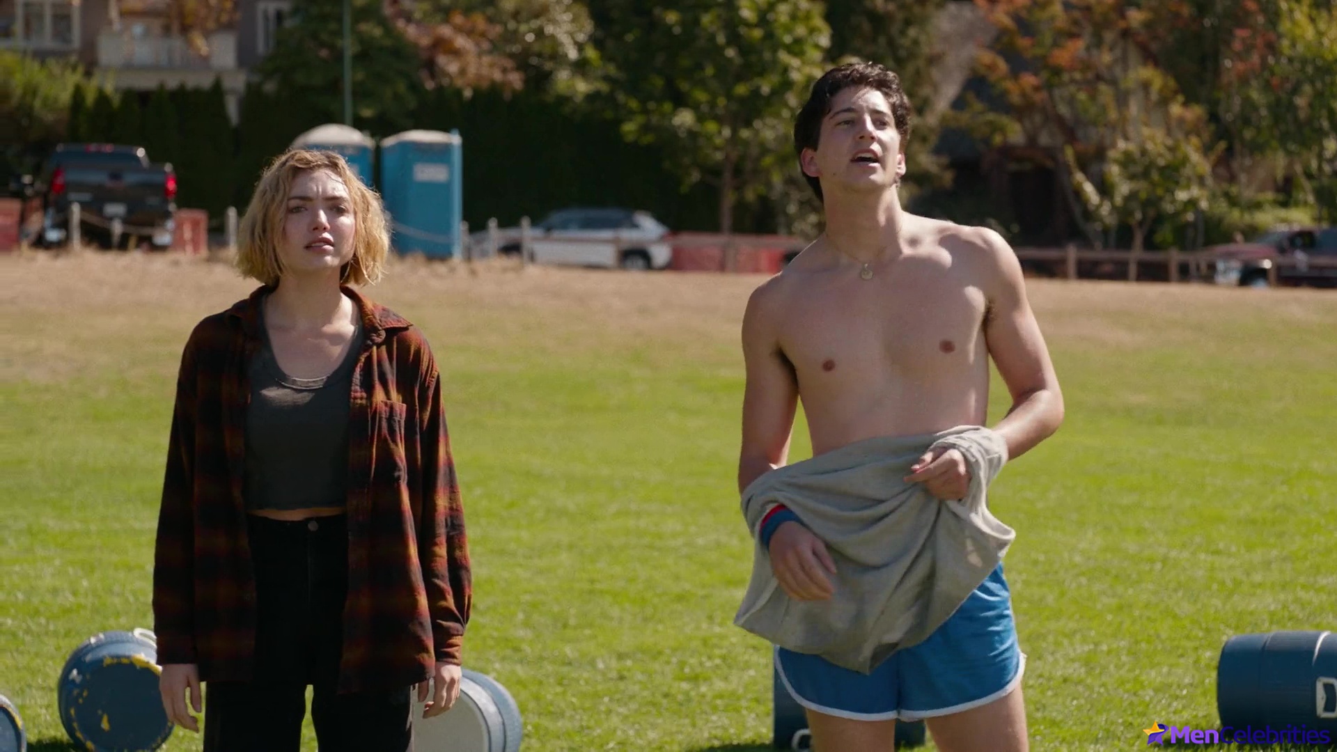 Milo Manheim nude and erotic underwear scenes