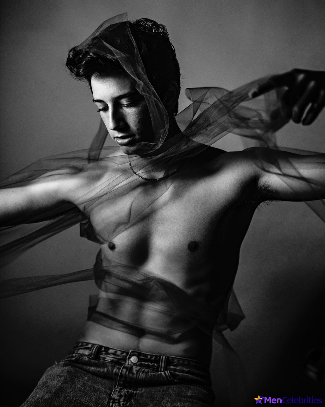 Milo Manheim shirtless and penis bulge pics