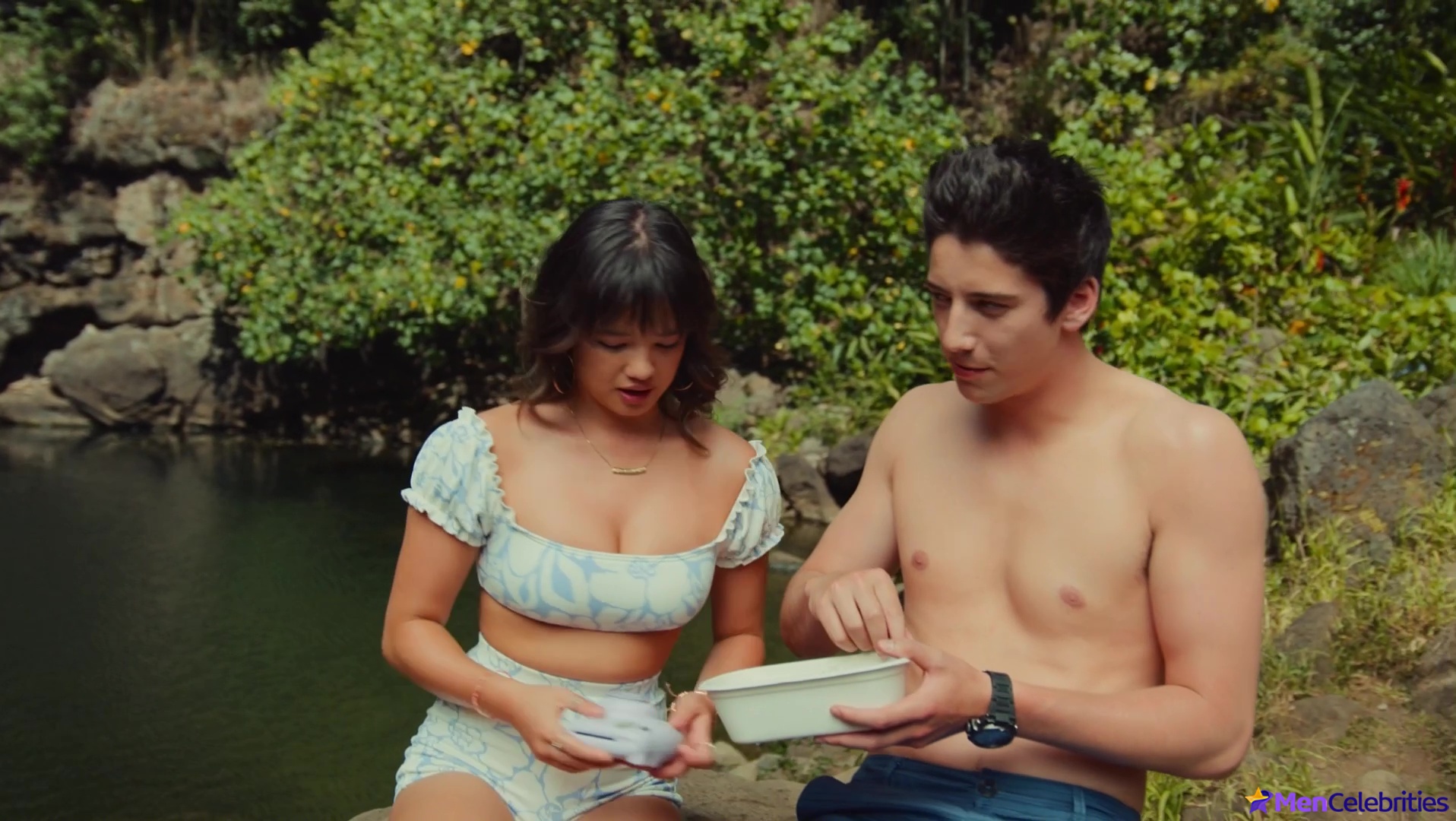 Milo Manheim nude and erotic underwear scenes