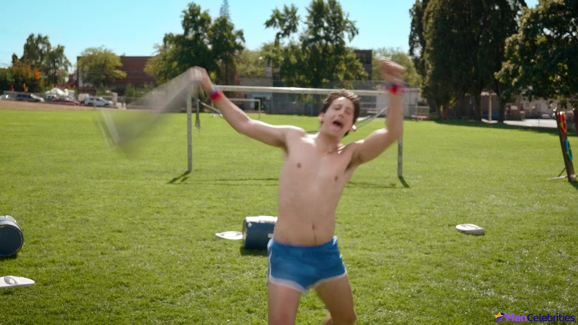 Milo Manheim nude and erotic underwear scenes