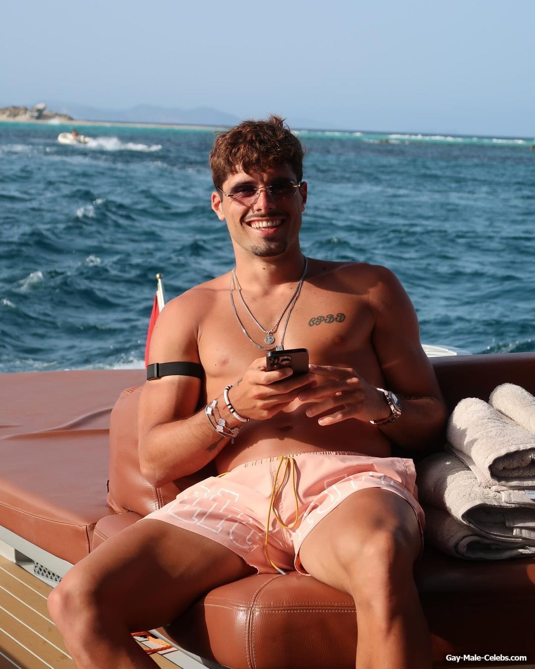 Pedro Neto Shirtless And Cock Bulge Photos