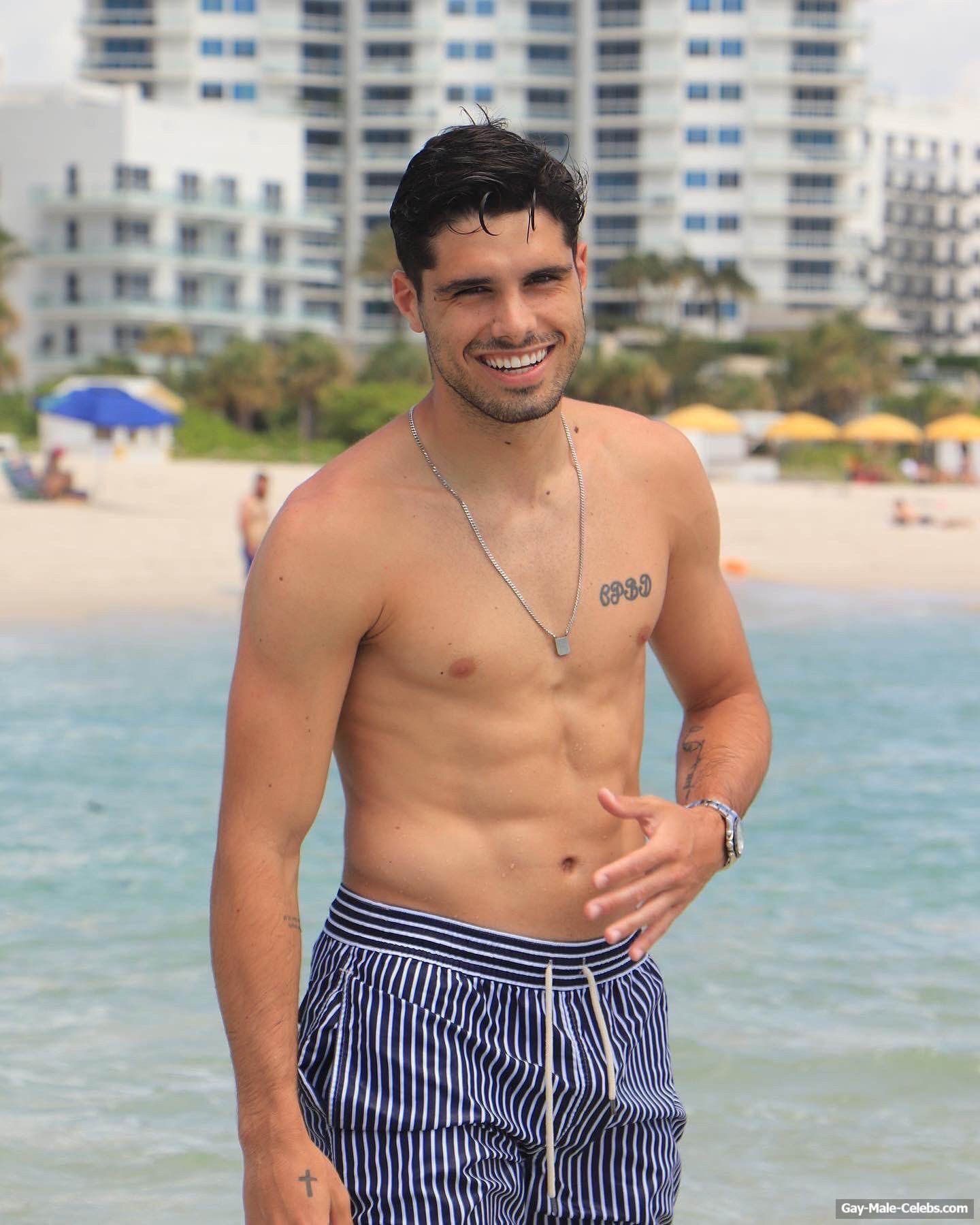 Pedro Neto Shirtless And Cock Bulge Photos