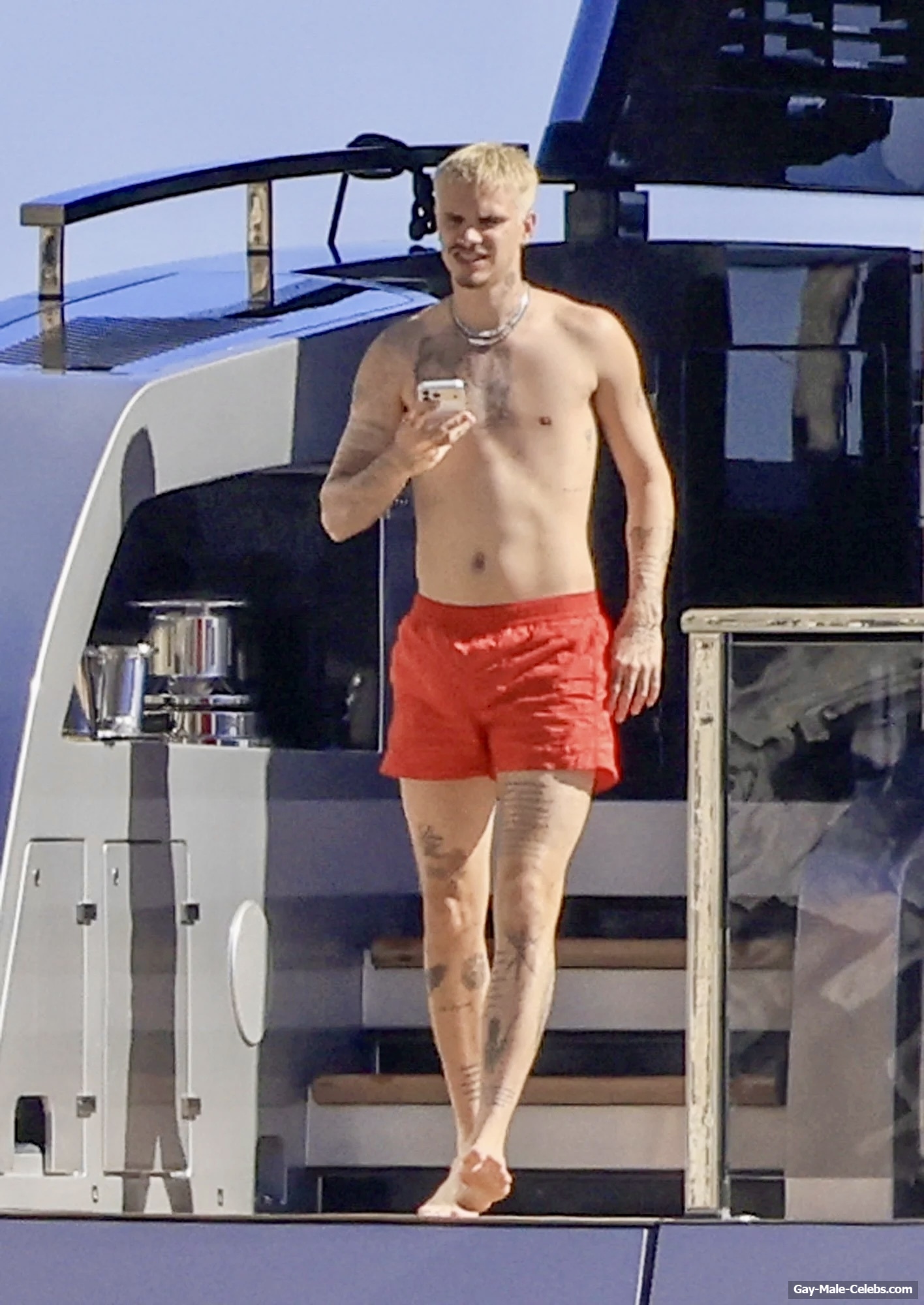 Romeo Beckham Shirtless And Sexy Underwear Photos