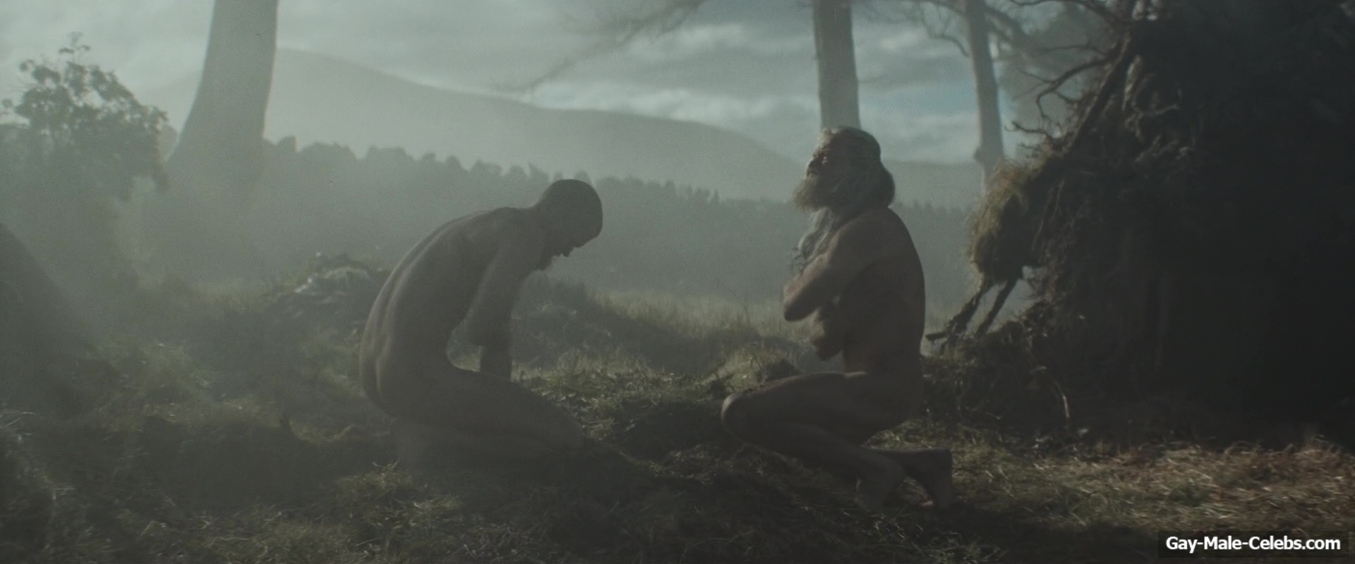 Bill Skarsgard and Hugh Jackman Nude Scenes in The Death Of Robin Hood