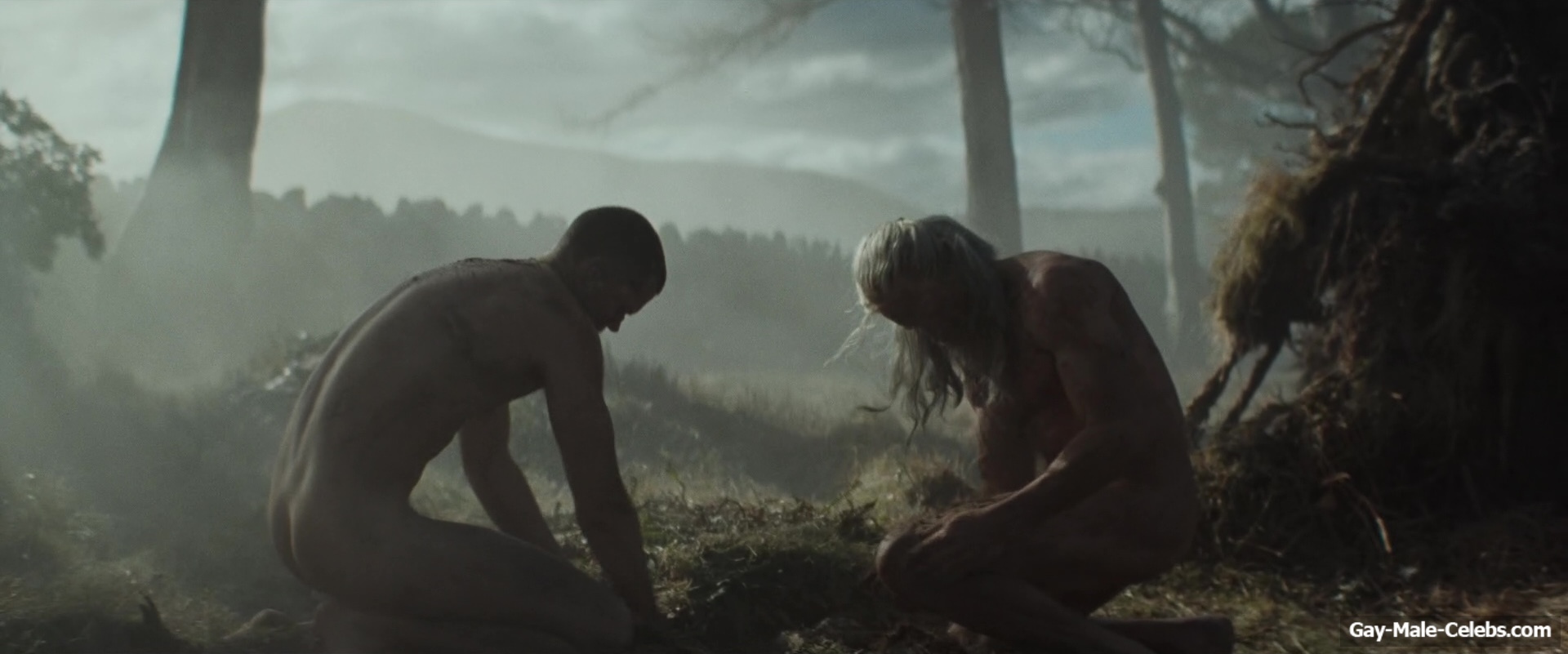 Bill Skarsgard and Hugh Jackman Nude Scenes in The Death Of Robin Hood