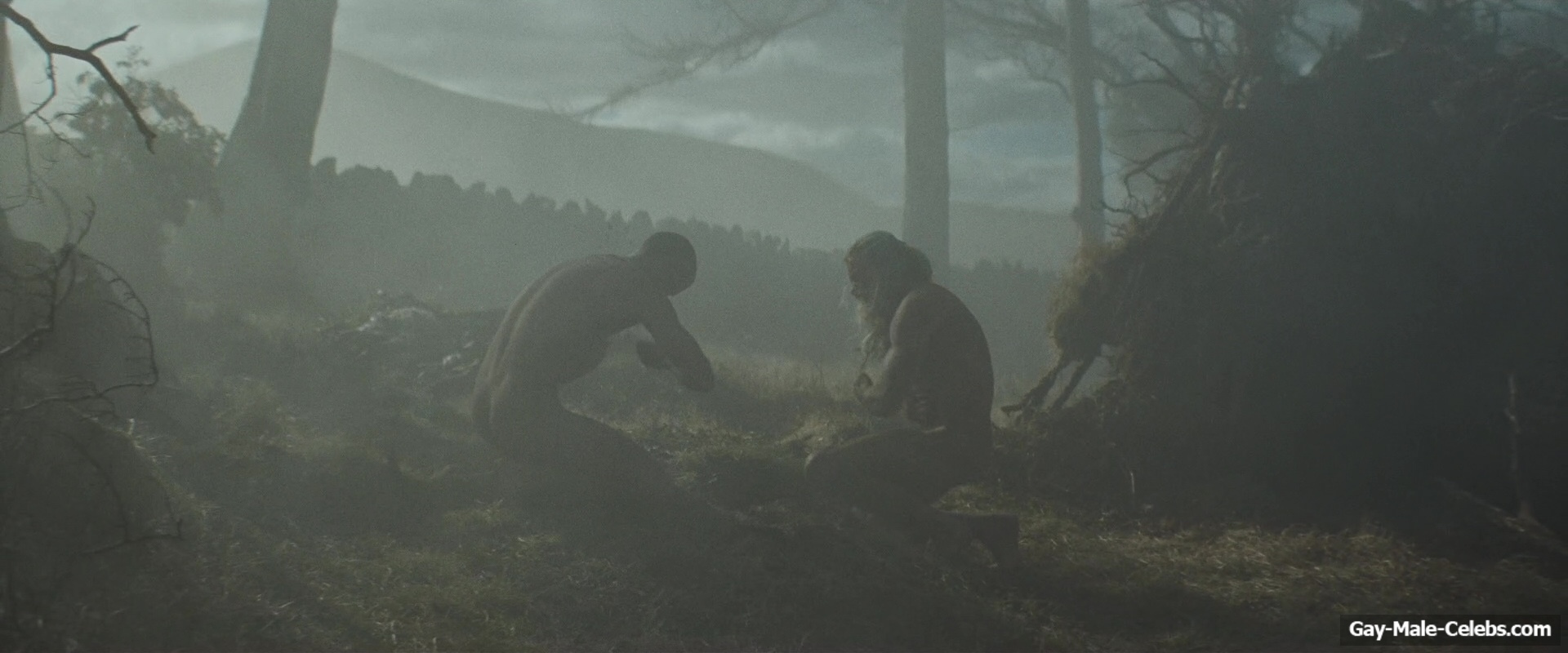 Bill Skarsgard and Hugh Jackman Nude Scenes in The Death Of Robin Hood
