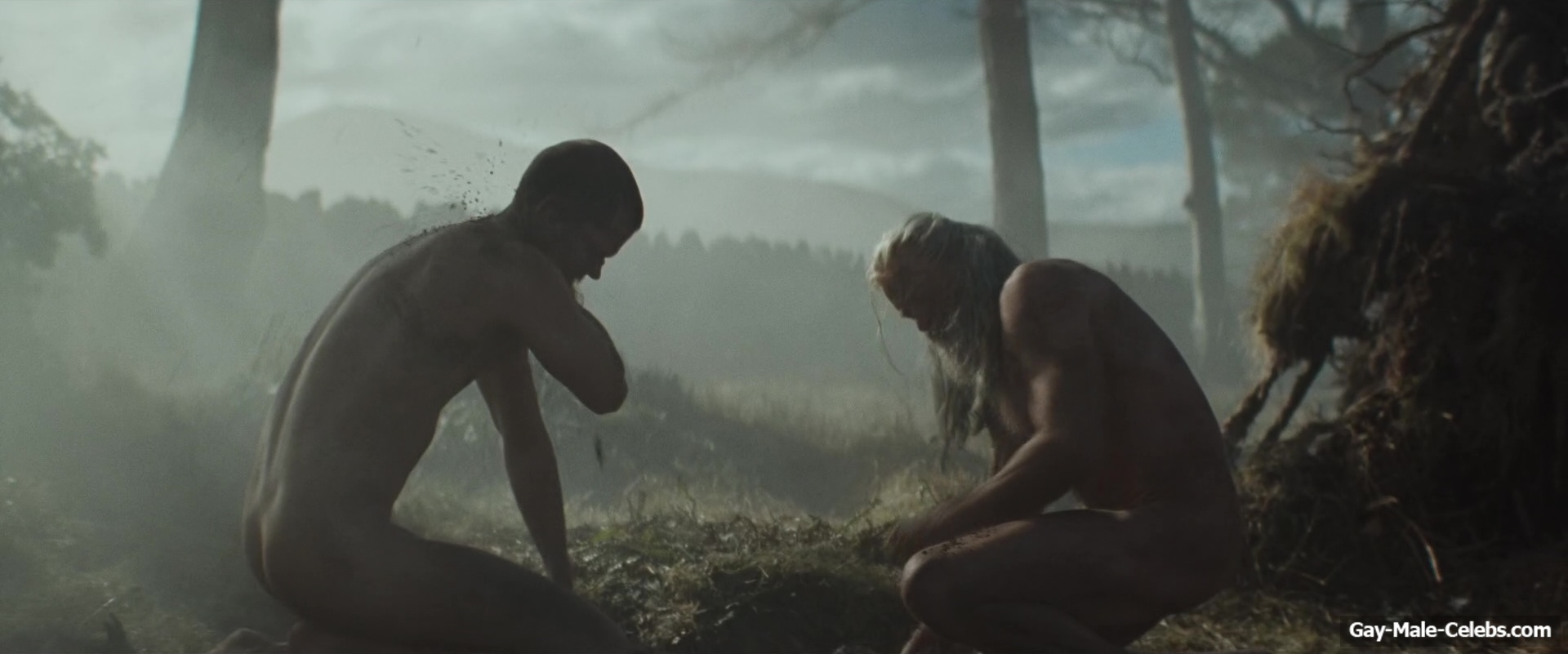 Bill Skarsgard and Hugh Jackman Nude Scenes in The Death Of Robin Hood