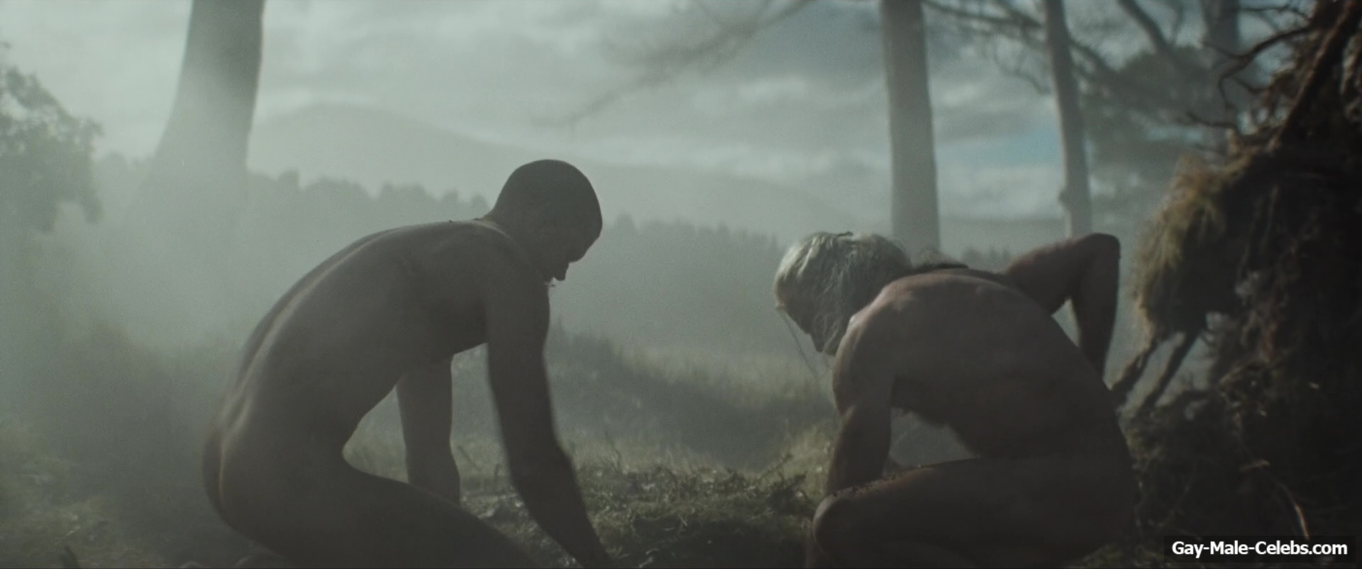 Bill Skarsgard and Hugh Jackman Nude Scenes in The Death Of Robin Hood