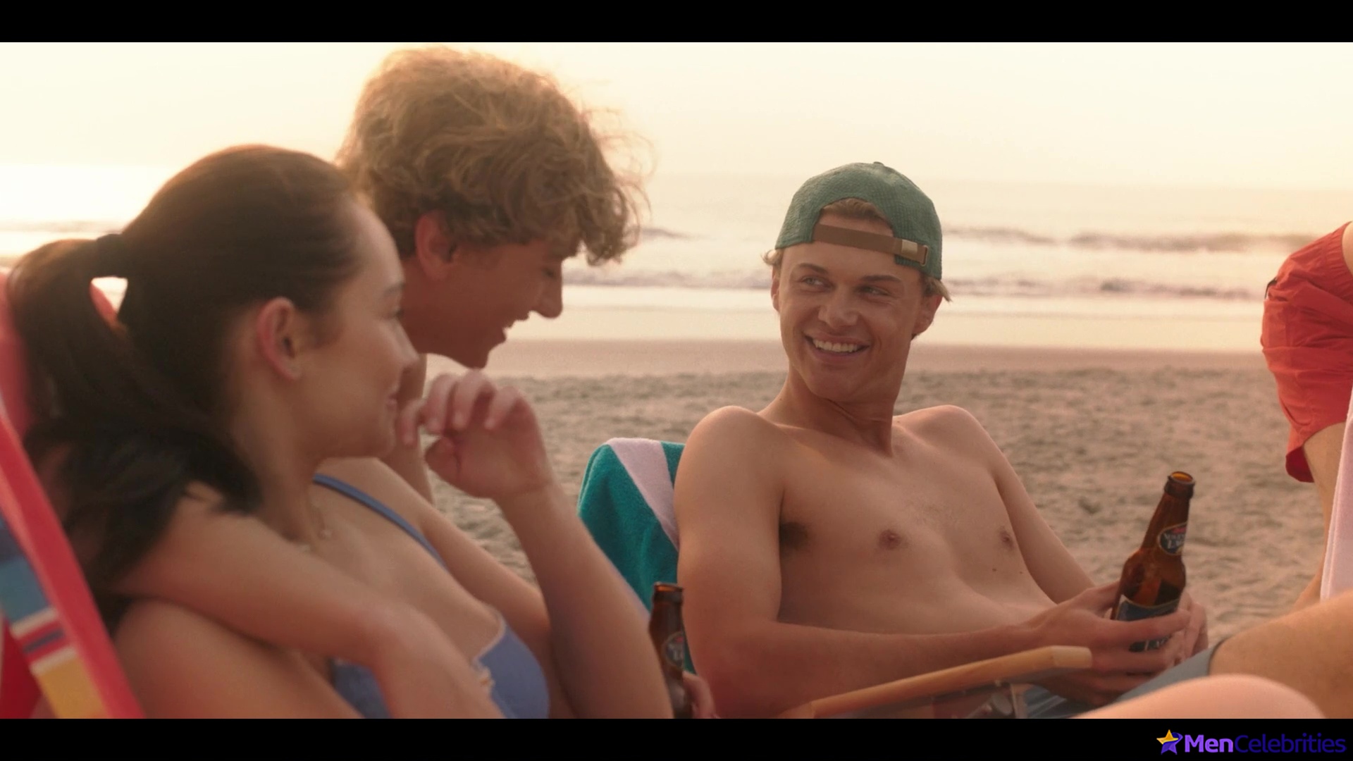 Christopher Briney shirtless in The Summer I Turned Pretty 3-01 Last Season