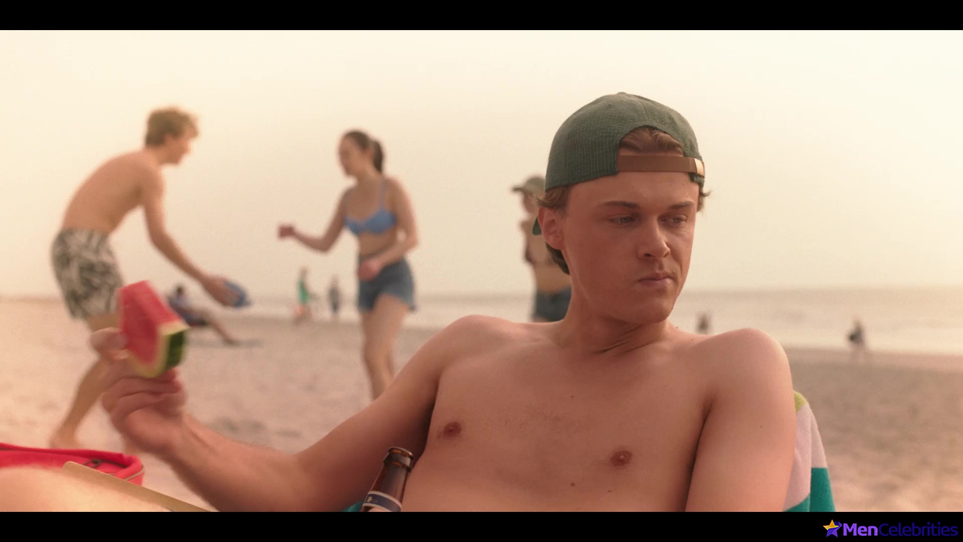 Christopher Briney shirtless in The Summer I Turned Pretty 3-01 Last Season