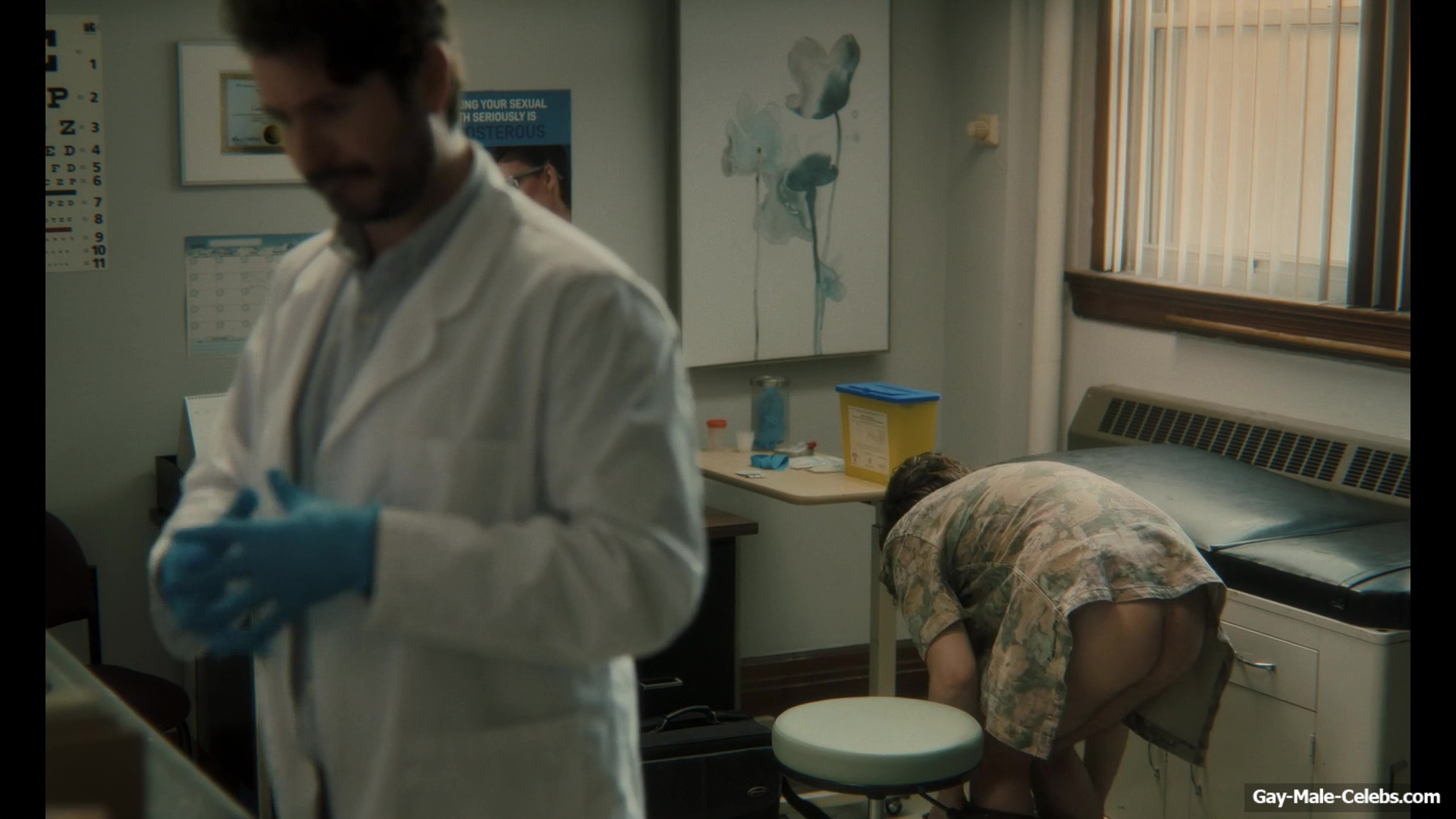Christopher Jacot and Andy Reid Nude Ass Scenes in Testing