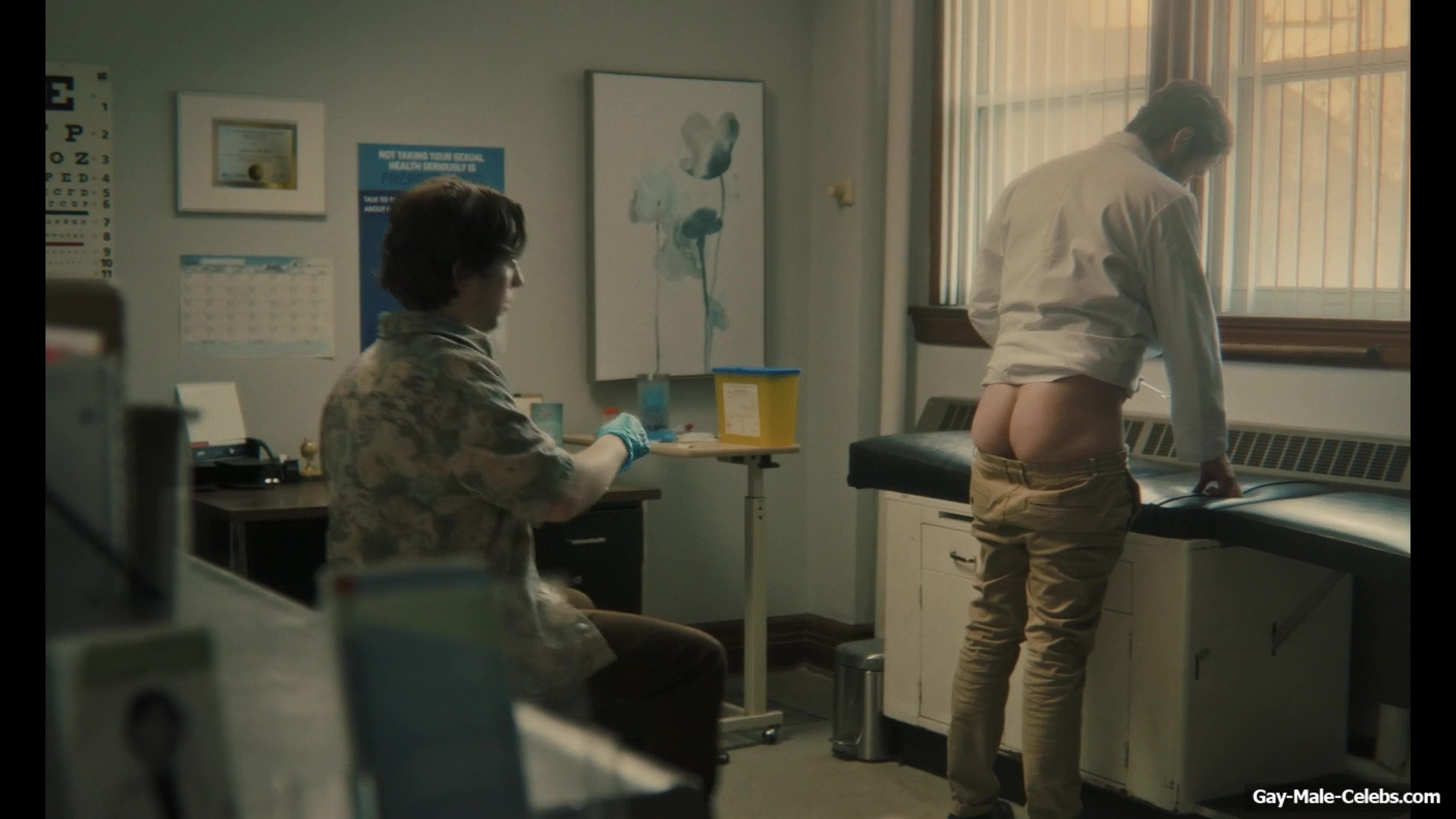Christopher Jacot and Andy Reid Nude Ass Scenes in Testing