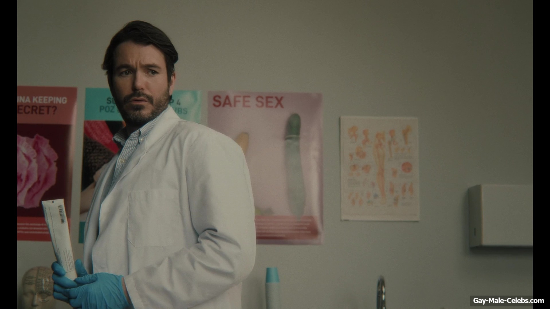 Christopher Jacot and Andy Reid Nude Ass Scenes in Testing