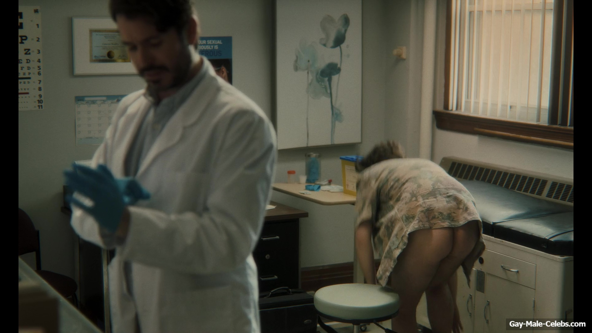 Christopher Jacot and Andy Reid Nude Ass Scenes in Testing