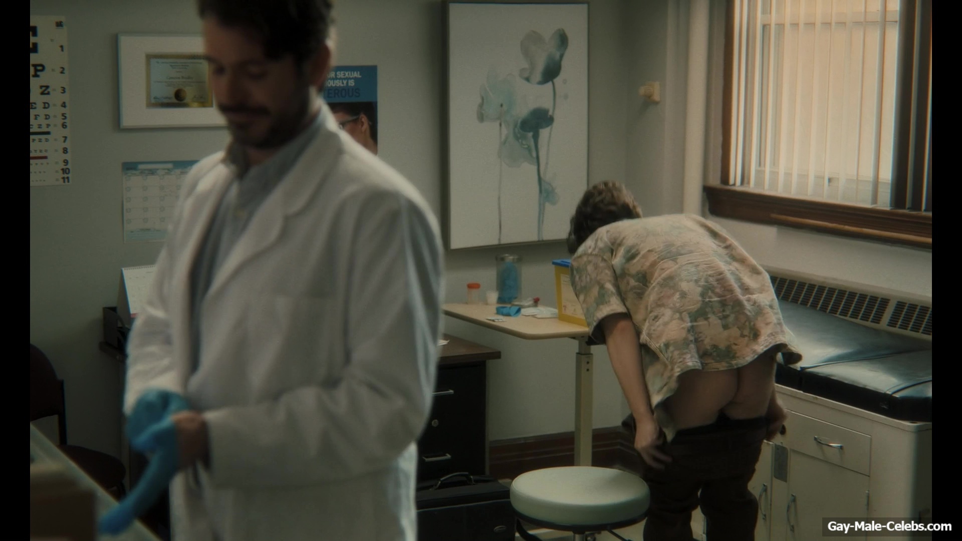 Christopher Jacot and Andy Reid Nude Ass Scenes in Testing
