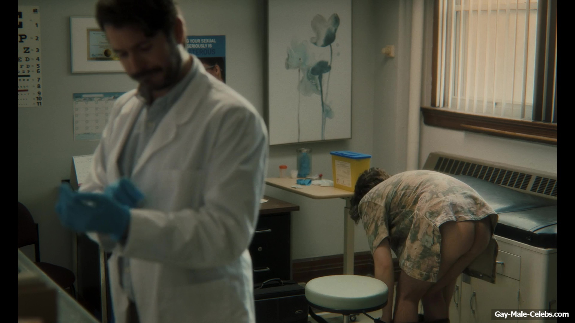 Christopher Jacot and Andy Reid Nude Ass Scenes in Testing