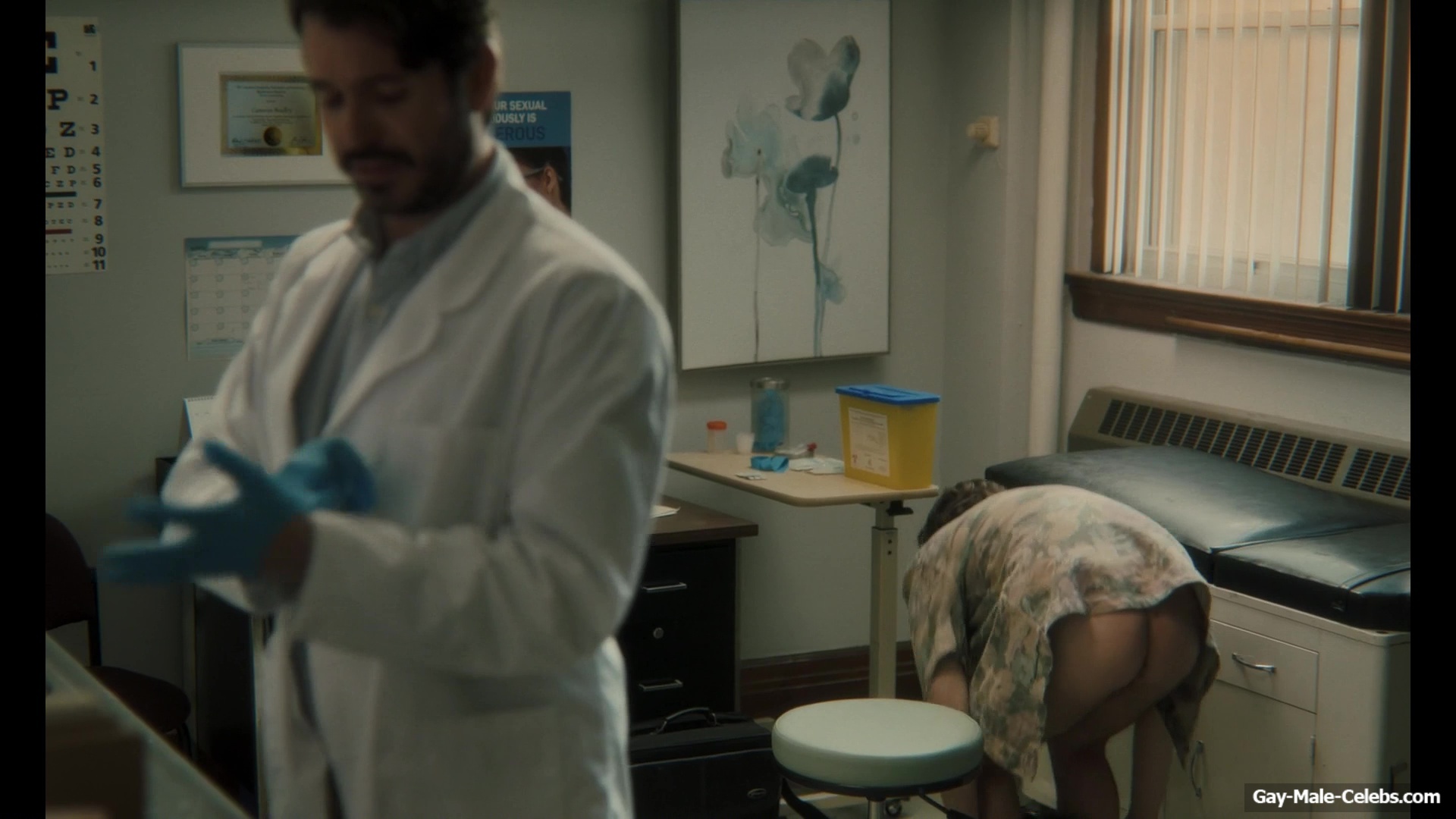 Christopher Jacot and Andy Reid Nude Ass Scenes in Testing
