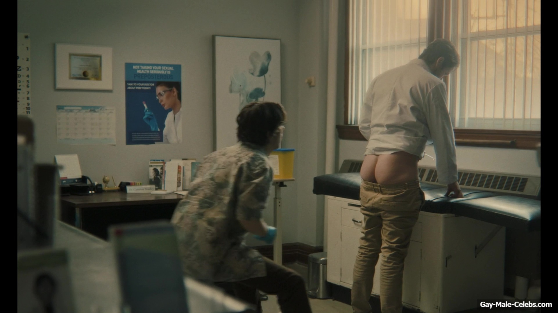 Christopher Jacot and Andy Reid Nude Ass Scenes in Testing
