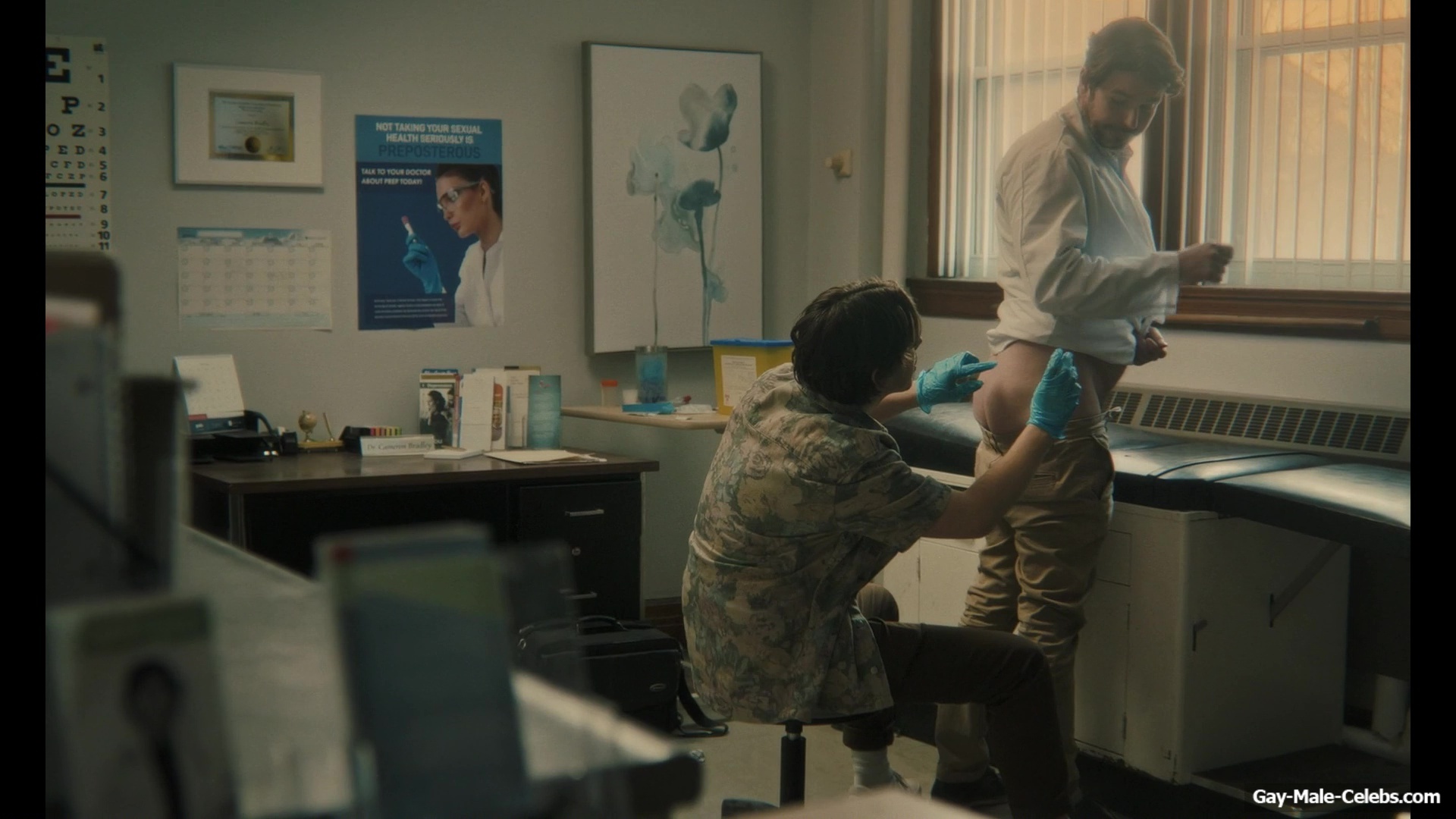 Christopher Jacot and Andy Reid Nude Ass Scenes in Testing
