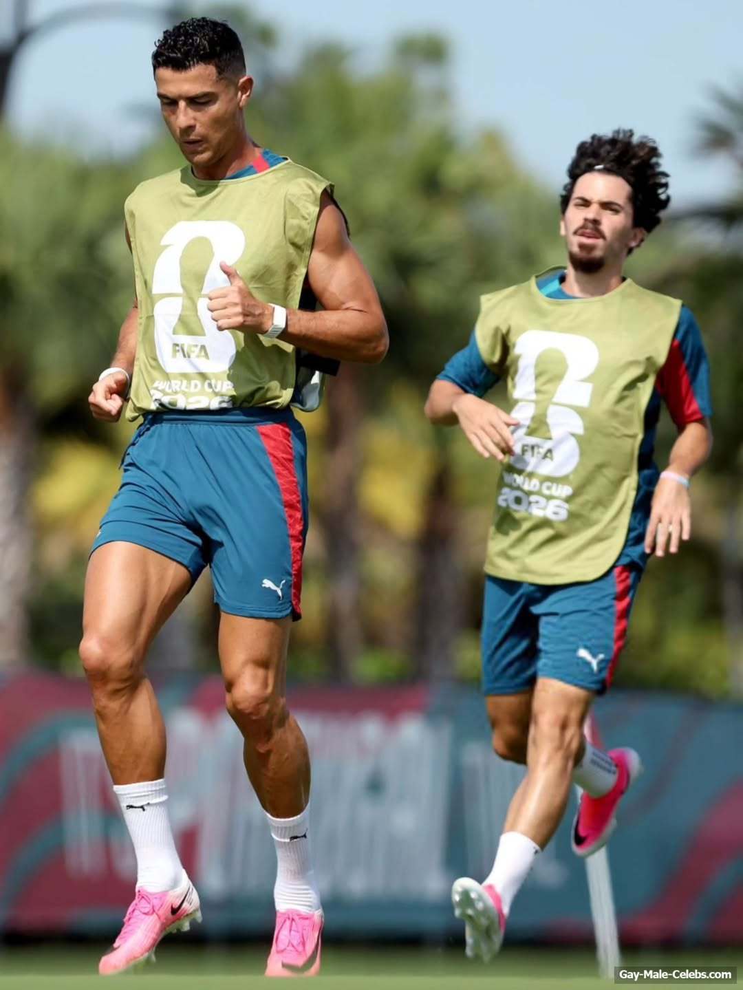 Cristiano Ronaldo Shirtless And Dick Bulge Pics