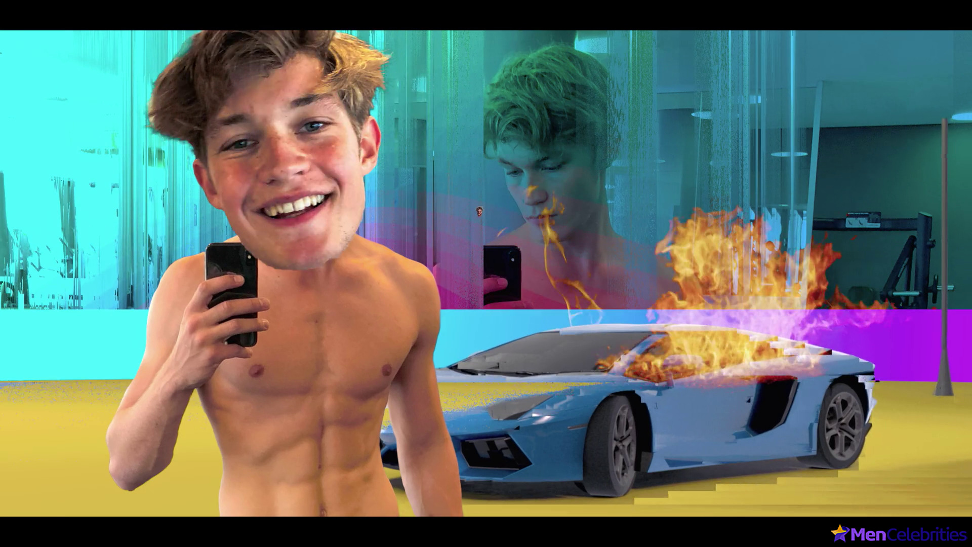Damian Hardung shirtless in How To Sell Drugs Online 1-02 Lifes Not Fair Get Used to It