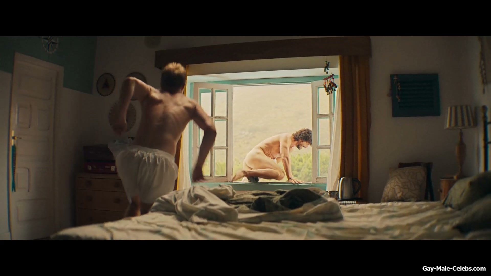 Freddie Dennis and Jaime Zatarain Frontal Nude And Gay Sex in A una isla de ti