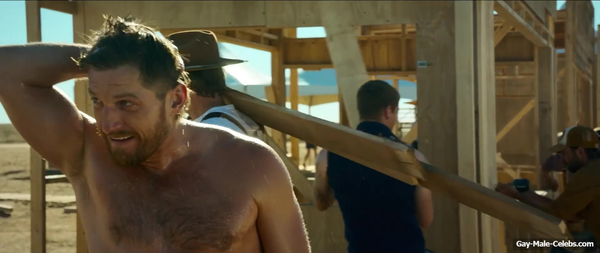 Garrett Wareing and Philip Winchester Shirtless and Hot in Ransom Canyon