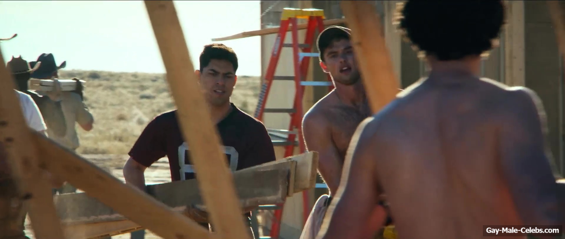 Garrett Wareing and Philip Winchester Shirtless and Hot in Ransom Canyon