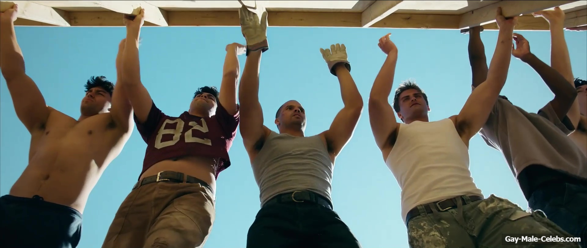 Garrett Wareing and Philip Winchester Shirtless and Hot in Ransom Canyon