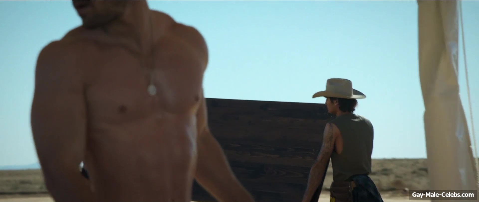 Garrett Wareing and Philip Winchester Shirtless and Hot in Ransom Canyon