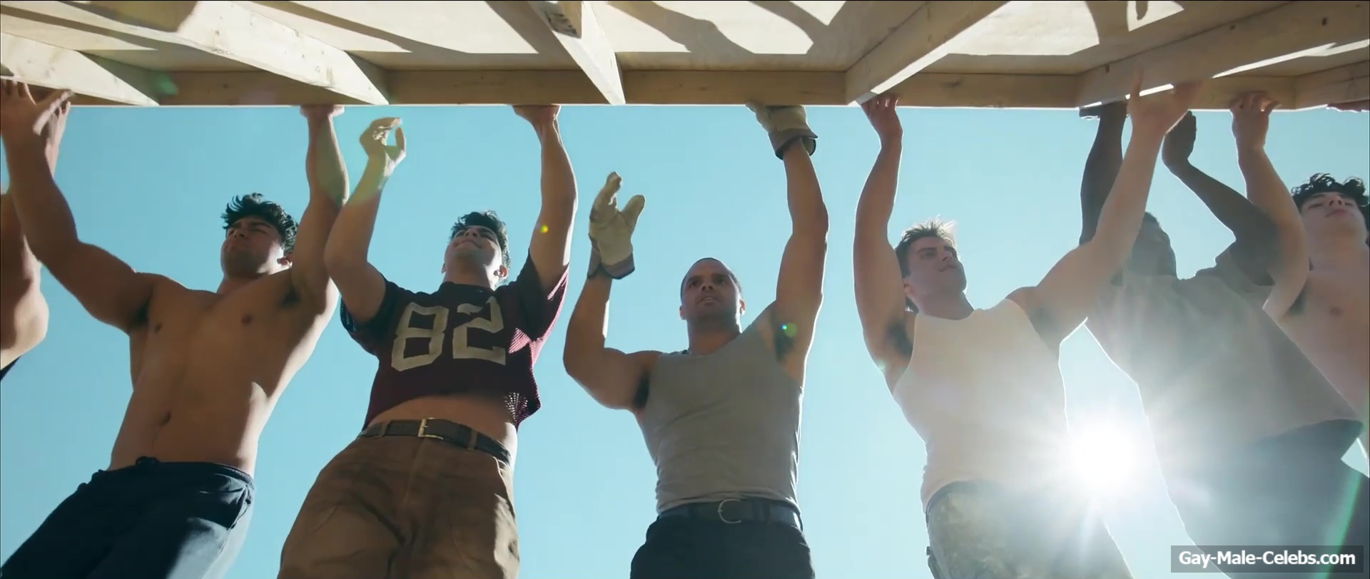 Garrett Wareing and Philip Winchester Shirtless and Hot in Ransom Canyon